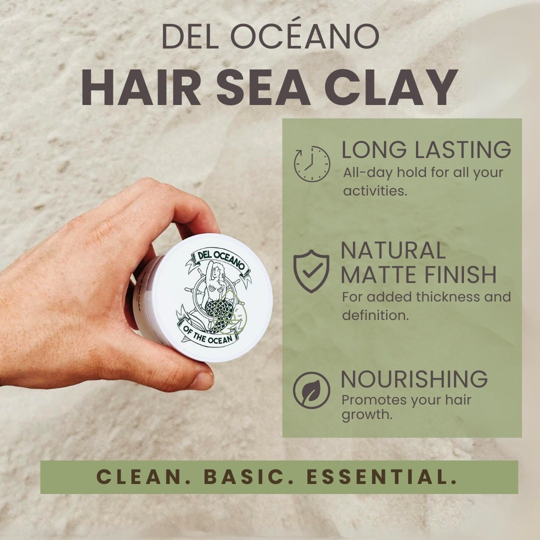 Del Océano Hair Sea Clay